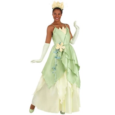 Women S Plus Size Disney Princess And The Frog Tiana Costume Disney - Desktop Landscape Patterns for Desktop