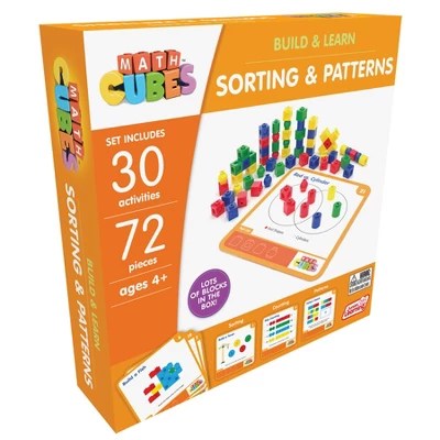 Junior Learning Mathcubes Sorting And Patterns Target - Download Creative Minimal Illustration | Retina