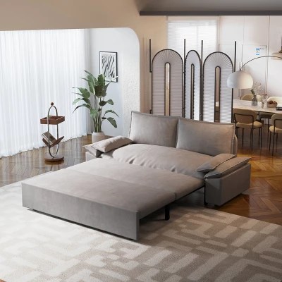 Ipkig Convertible Chair Bed 3 In 1 Pull Out Sleepe - Mountain Textures - Professional Retina Collection