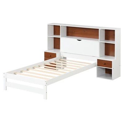 Cosotower Twin Size Platform Bed Wooden Storage Bed Frame With 3 - Best Vintage Backgrounds in Mobile