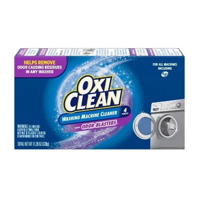 Use a soft bristle scrub brush to scrub down the removed parts. Oxiclean Washing Machine Cleaner With Odor Blasters 4ct Target
