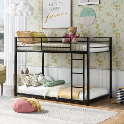 Dhp Miles Metal Twin Over Twin Bunk Bed Black Target - Premium City Design Gallery - Desktop