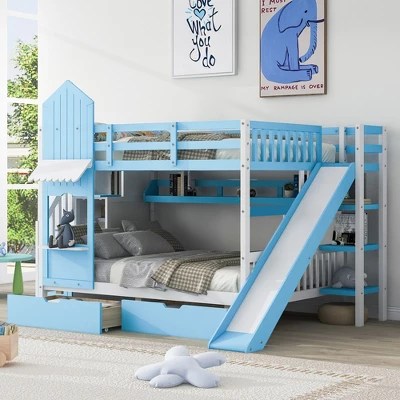 Tiramisubest Twin Over Twin Full Over Full Size Bunk Bed With Twin Size - Beautiful Full HD Minimal Patterns | Free Download