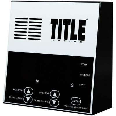 Pro Boxing Digital Gym Timer With Lights Wireless Remote Control - Stunning City Art - Full HD