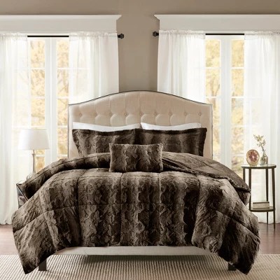 Choose from contactless same day delivery, drive up and more. marselle brushed faux fur comforter set