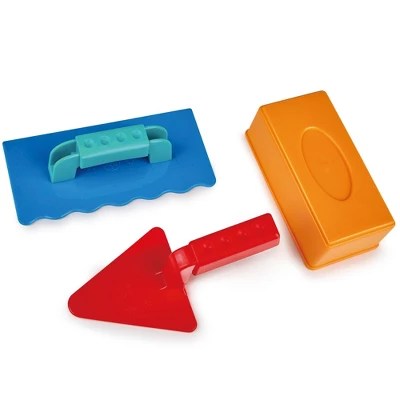 Master Bricklayer Set Hape Australia - Classic Geometric Background - Full HD