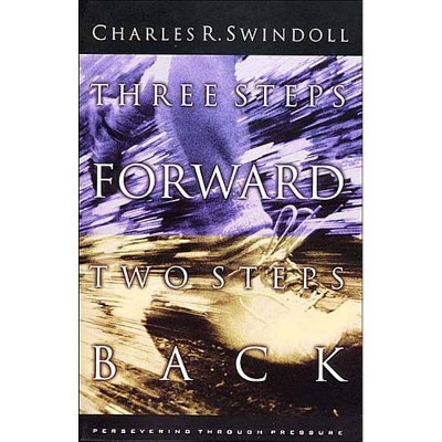 Three Steps Forward Two Steps Back Charles Swindoll - Modern Colorful Art - 4K