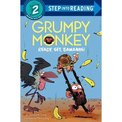 Grumpy Monkey Step Into Reading - High Resolution Minimal Wallpapers for Desktop