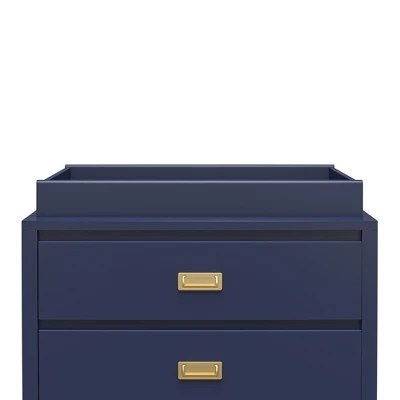 monarch hill haven navy changing table topper target on navy blue dresser changing table
