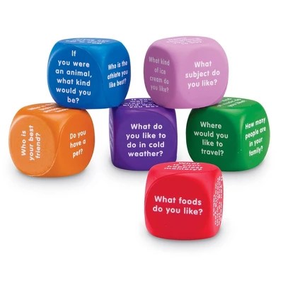 Learning Resources Conversation Cubes Target - City Art Collection - 4K Quality