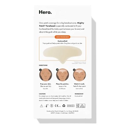 Hero Mighty Patch Forehead 5ct Target - Retina Geometric Designs for Desktop