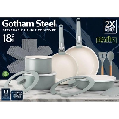 Green Cookware Set Target - Classic Geometric Art - 8K