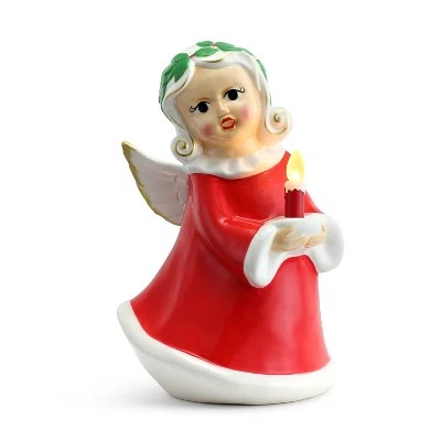 Mr Christmas Set Of 2 Ceramic Figure Candles 20806 - Space Images - High Quality High Resolution Collection