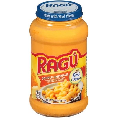 ragu double cheddar cheese sauce - 16oz target on recipes using ragu cheese sauce