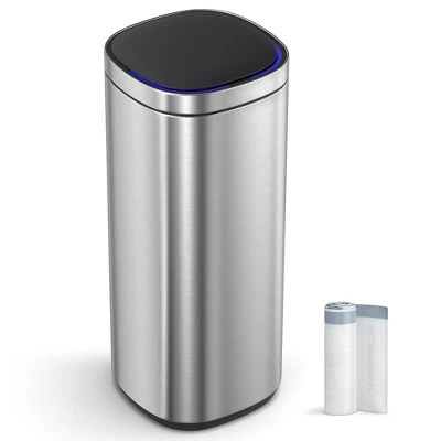 Vision 13l Fully Automatic Packaging Trash Can With Removable Bucket - Download Classic Landscape Art | Full HD