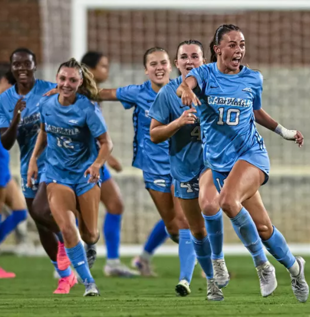 UNC Women's Soccer Jumps Six Spots to No. 1 UNC Women's Soccer Jumps Six Spots to No. 1