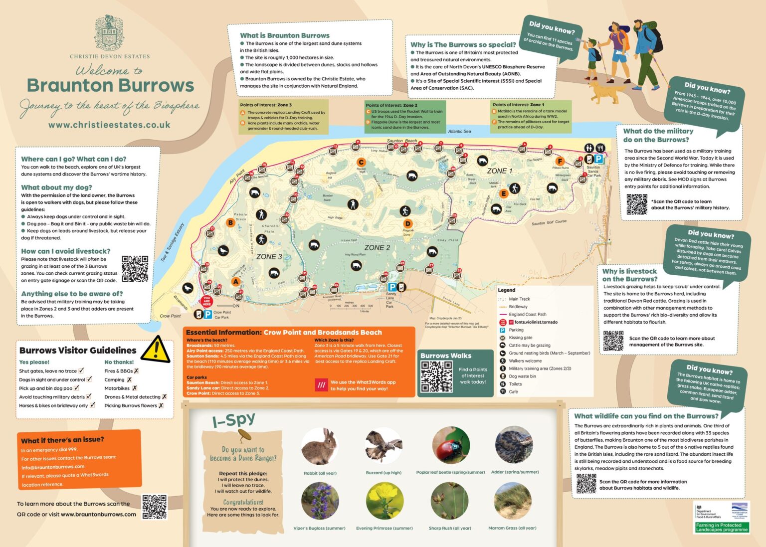 Braunton Burrows A Helpful New Map The Tarka Trail Map Burrows 1536x1097 