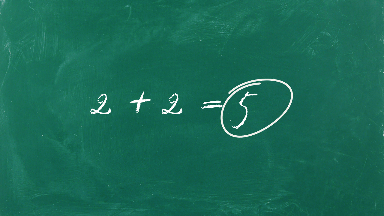 Incorrect mathematical expression