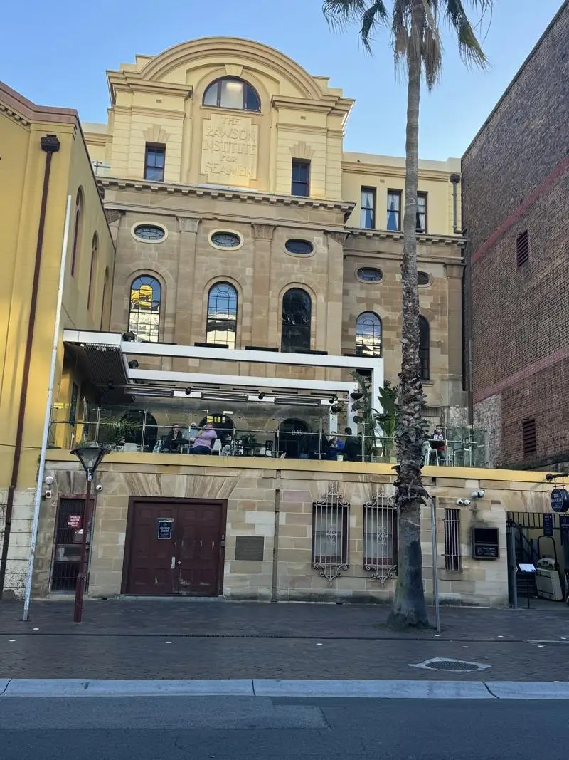 The Rawson heritage building in The Rocks Sydney.