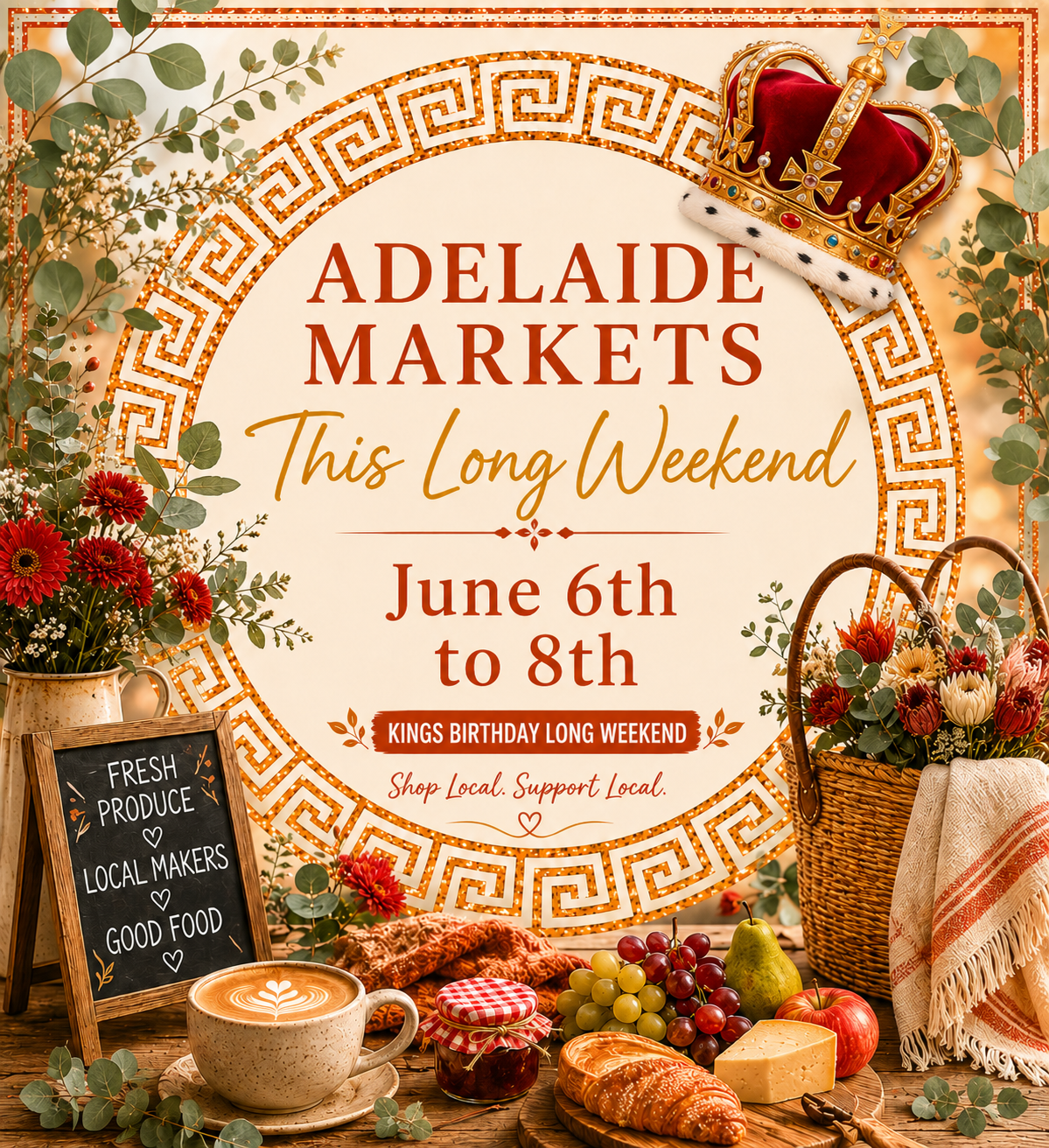 Adelaide Markets This Long Weekend – King's Birthday Long Weekend 2026