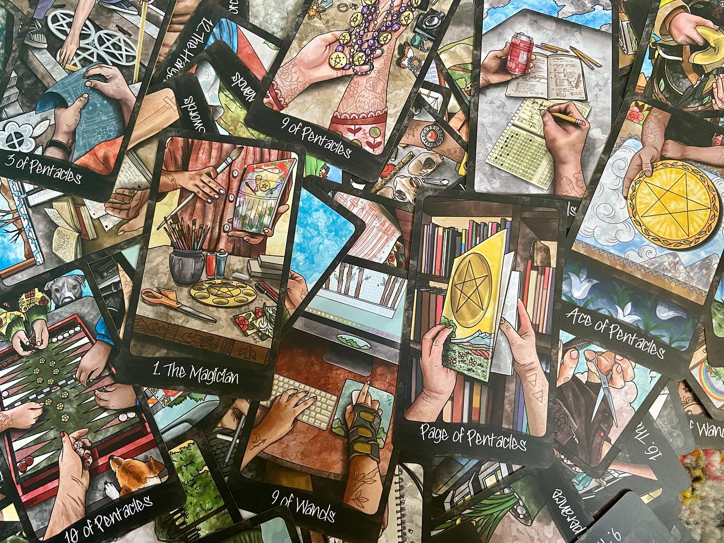 Deck Review: Out of Hand Tarot Deck - Tarot Cake