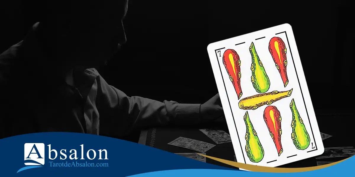 Siete de bastos y su significado en la baraja española