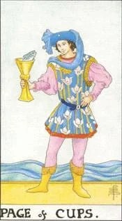 Page of Cups