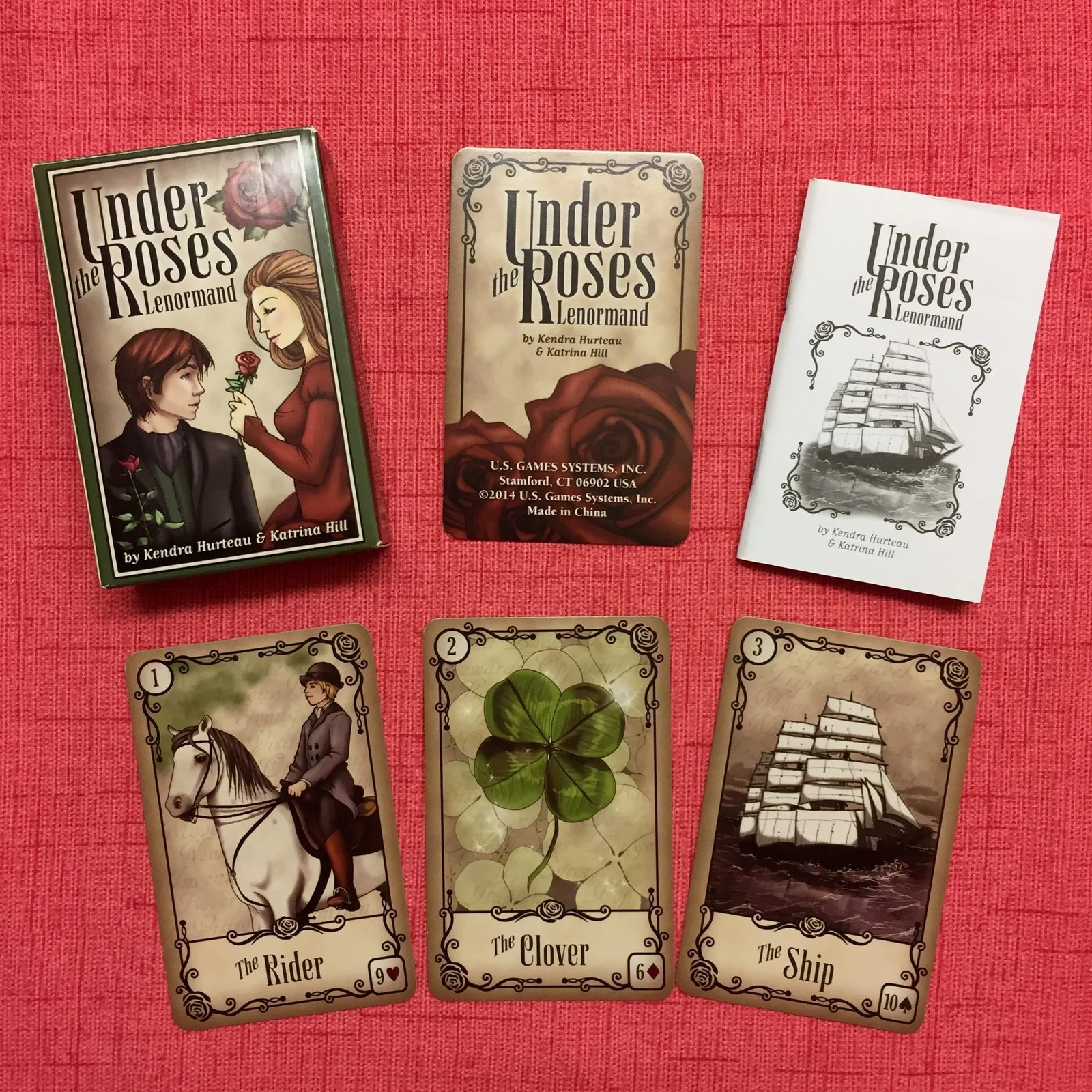 Under the Roses Lenormand Deck
