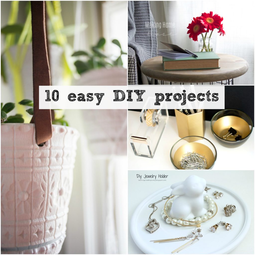 10 easy diy projects around the house