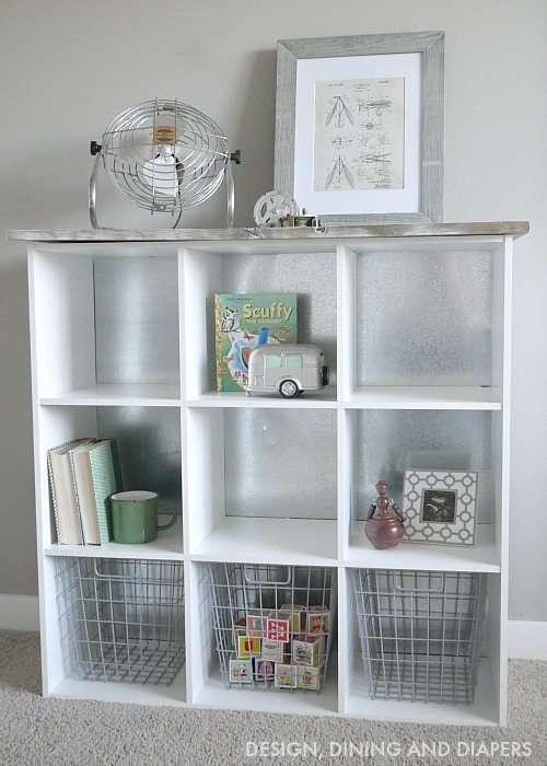 Diy cube storage makeover