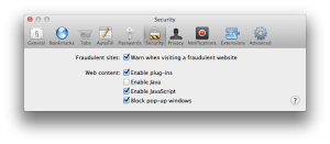 java - safari