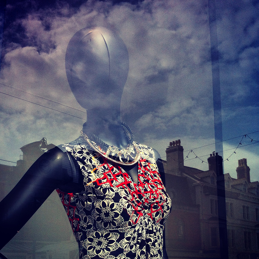 MAN 2 - taken from a series of photos taken on British high streets, 2014