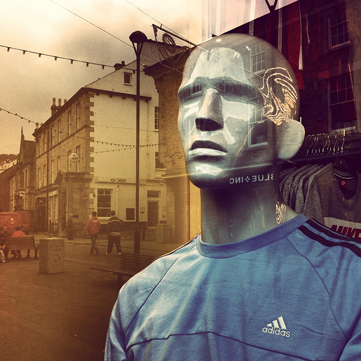 MAN 4 - taken from a series of photos taken on British high streets, 2014