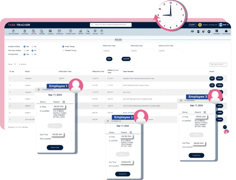 Workflow And Attendance Management Features Task Tracker - 4K Minimal Photos for Desktop