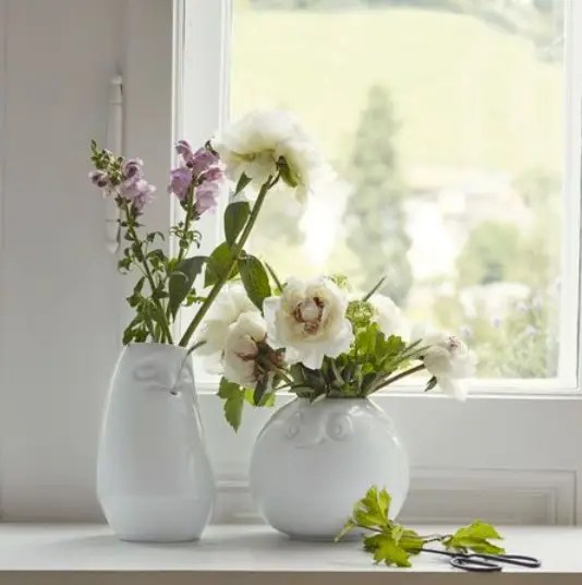 Tassen porcelæn, tassen humørporcelæn, tassen vase