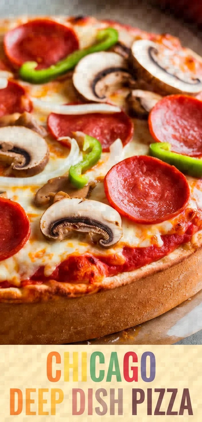 Photo of Chicago Style Deep Dish Pizza Recipe