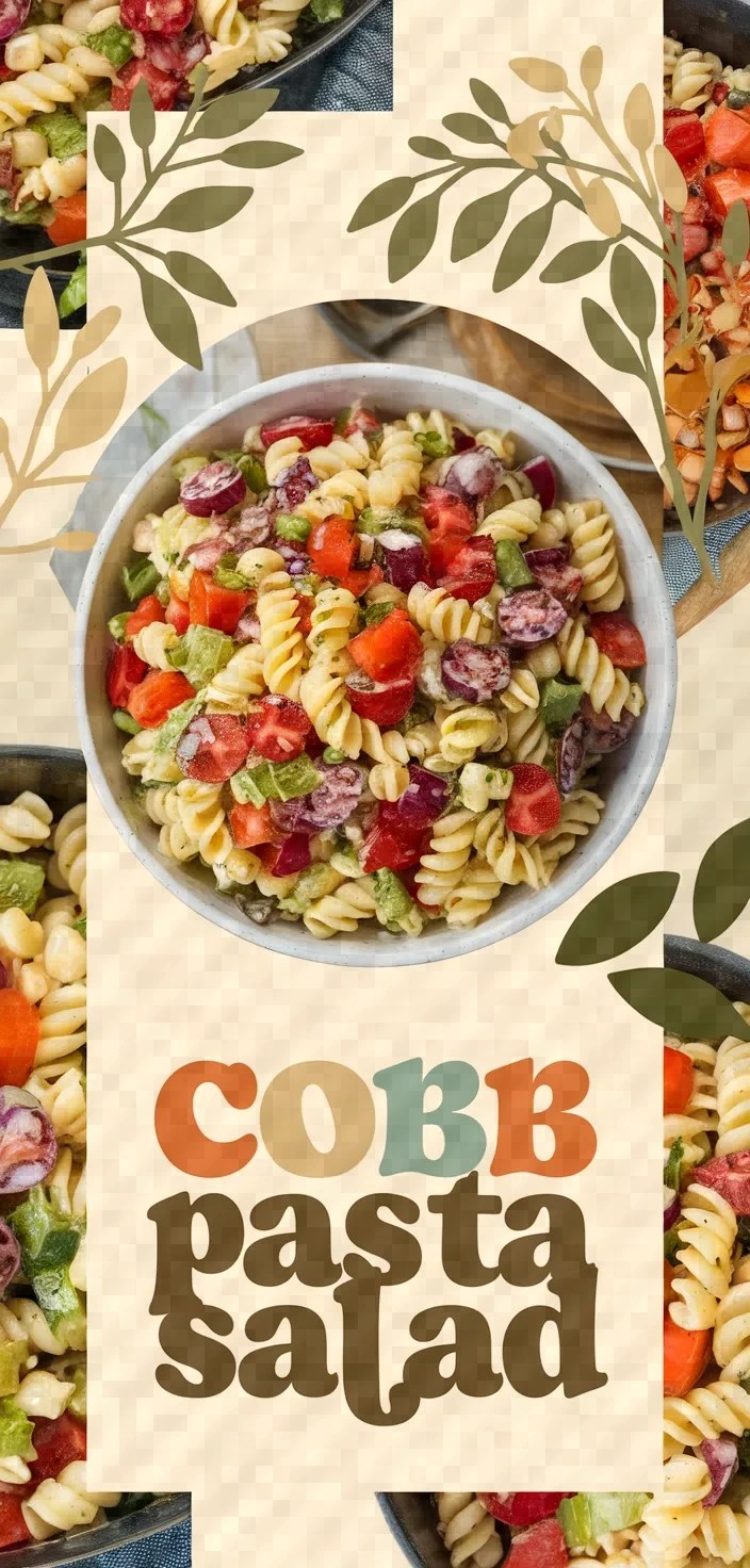 A photo of Cobb Pasta Salad Recipe