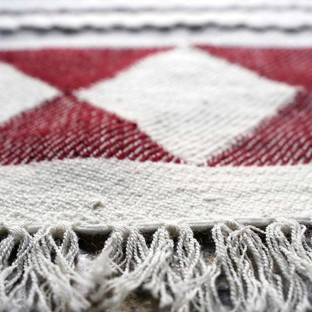 Handwoven Wool Rug – Rumi – Taste of Bhutan