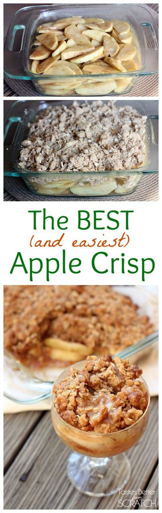 The spruce / kristina vanni apple pie cheesecake is everything you love about traditional apple. The BEST Apple Crisp recipe - Tastes Better From Scratch