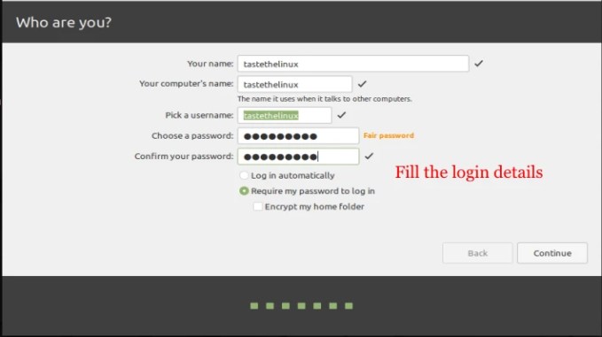 Install Linux Mint 20.2(Uma) from USB [Screenshots]
