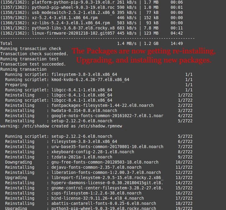 Migrate, Upgrade, Convert CentOS 8 to Rocky Linux 8