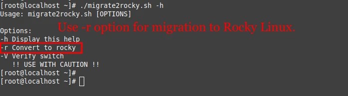 Migrate, Upgrade, Convert CentOS 8 to Rocky Linux 8