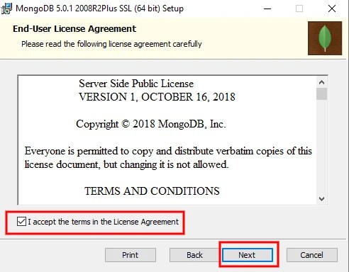 Install MongoDB Windows 10