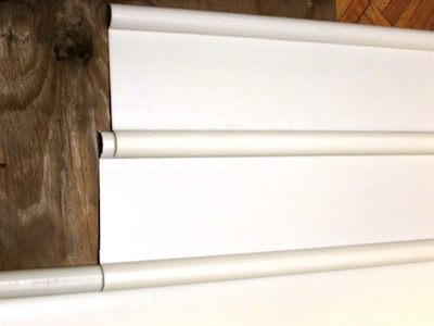 Waterproof, fire resistant wall cladding.