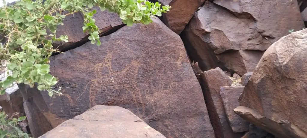 Abourma rock art Djibouti