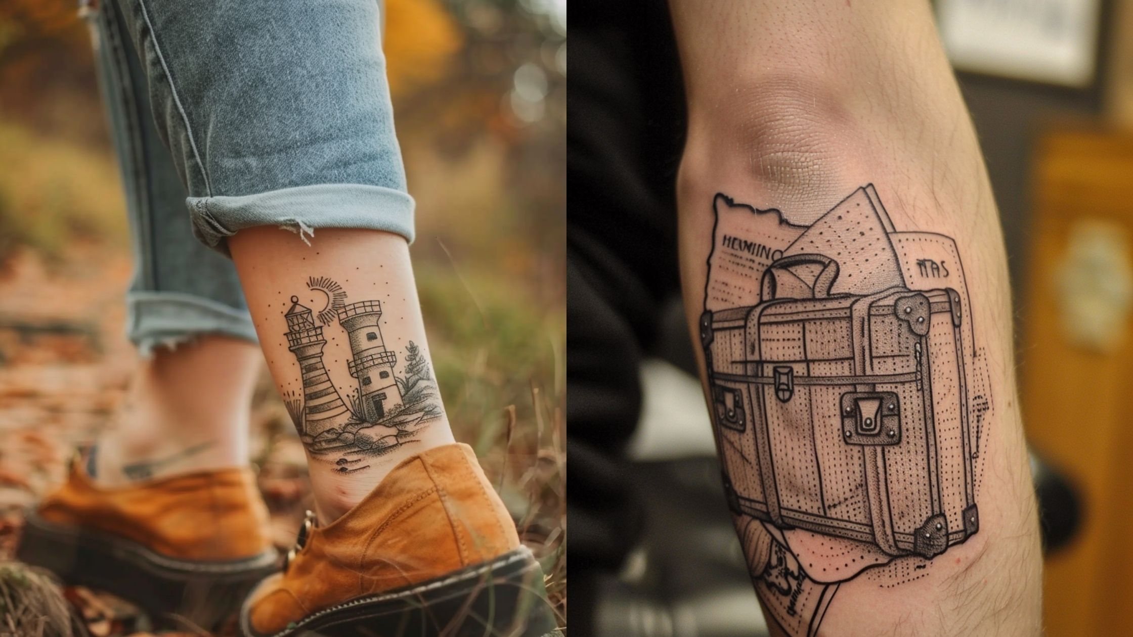 Travel tattoo ideas: best combinations