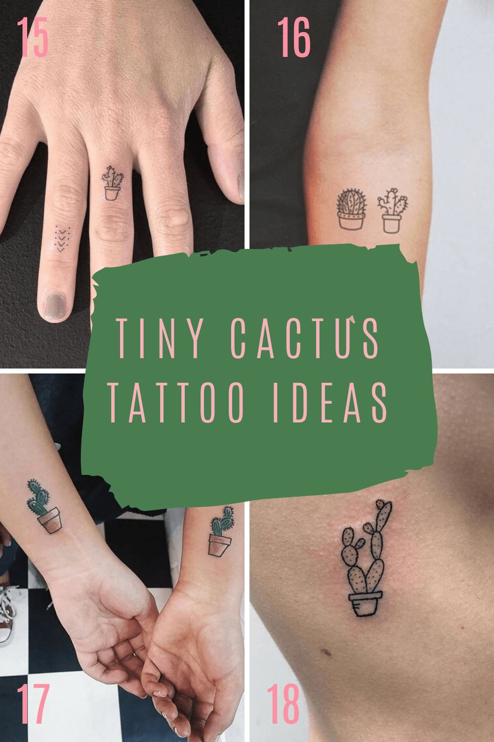 27 Prickly Perfect Cactus Tattoo Ideas - Tattooglee 1500_x_1000_png