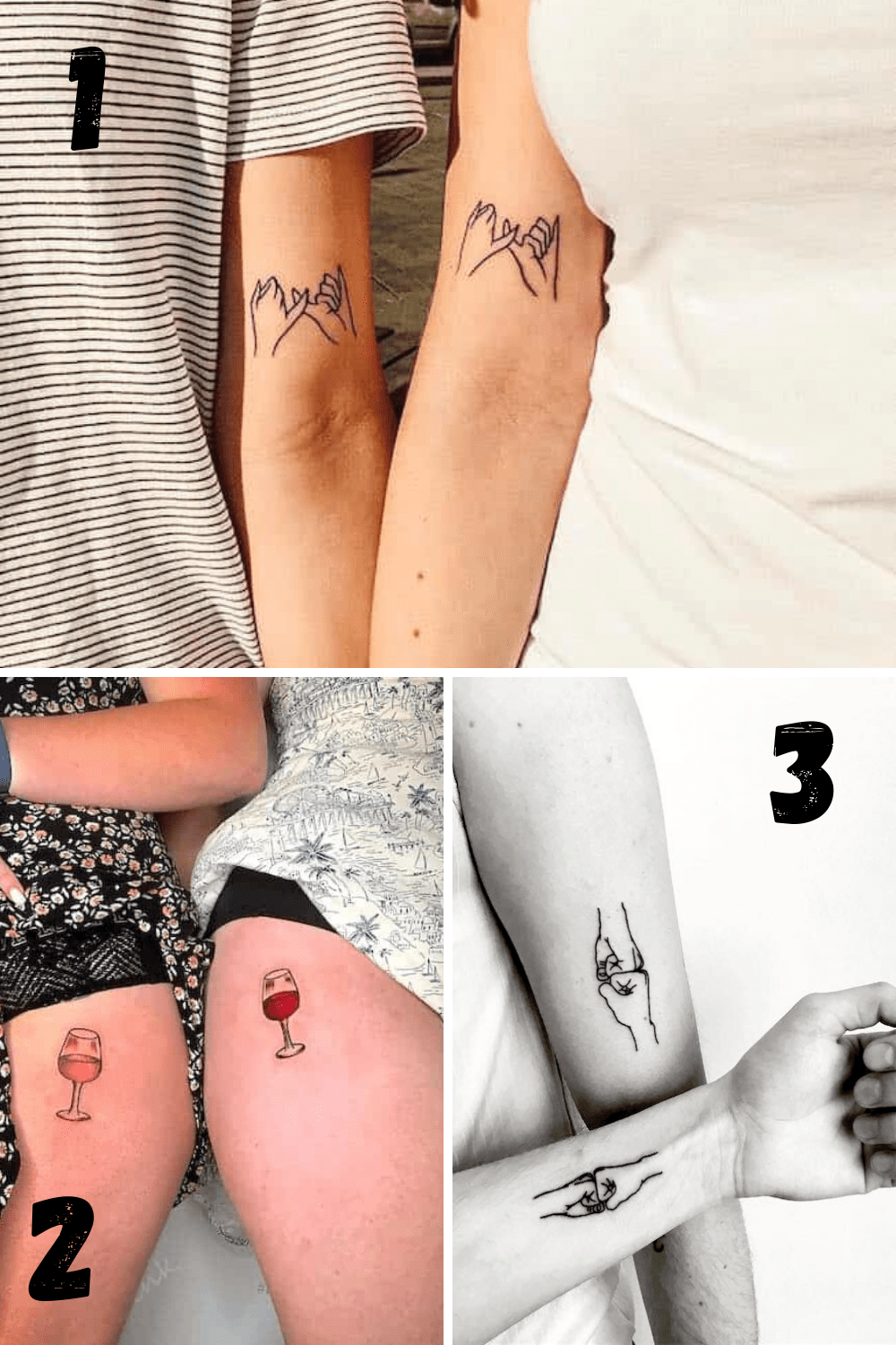 Bff Tattoo Ideas For You And Your Bestie - Tattooglee 1500_x_1000_png