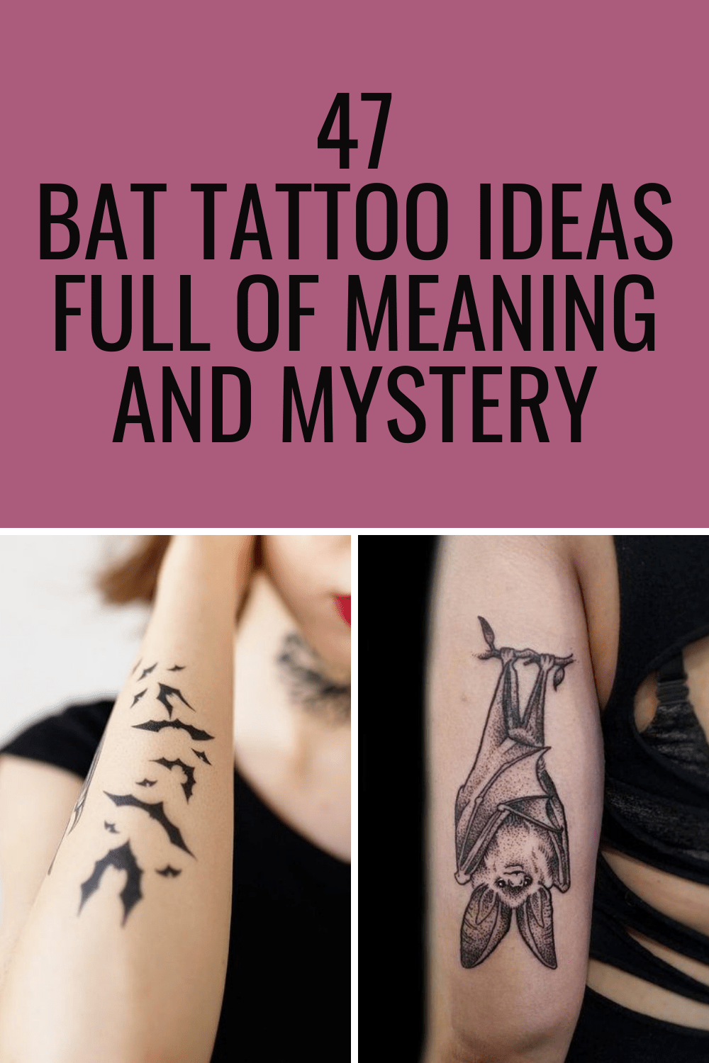 47 Bat Tattoo Ideas Full Of Meaning And Mystery - Tattooglee