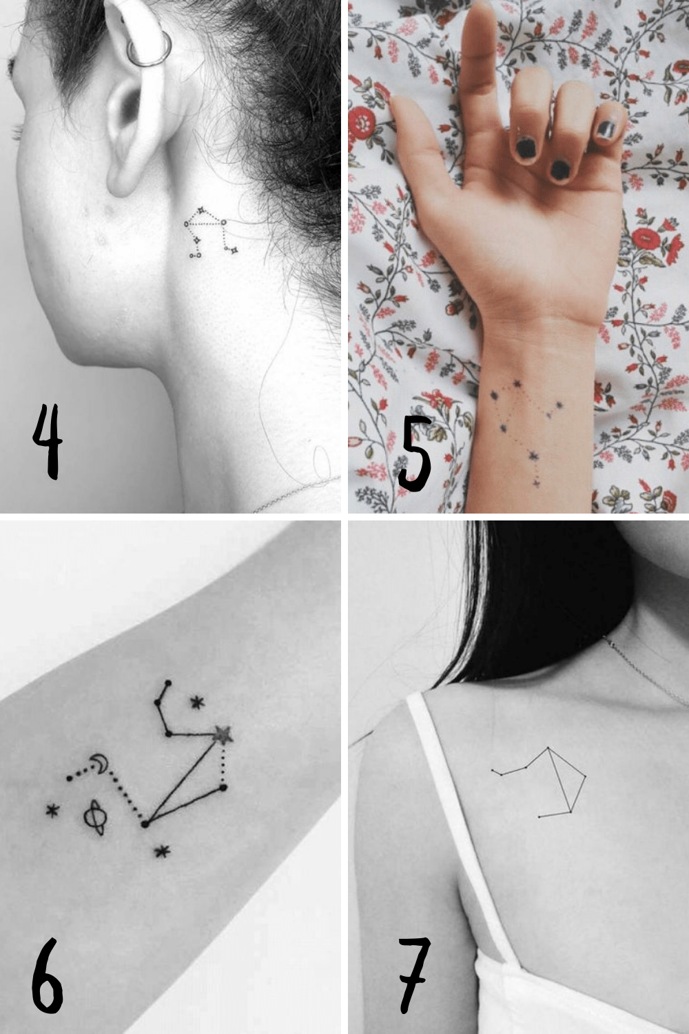 Libra tattoo ideas full of balance and beauty